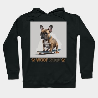 Bull Dog Skating Hoodie